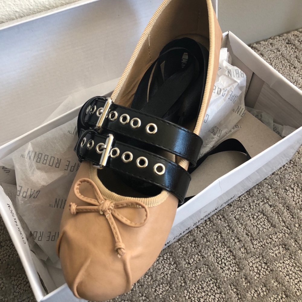 Tie up Ballet Flats